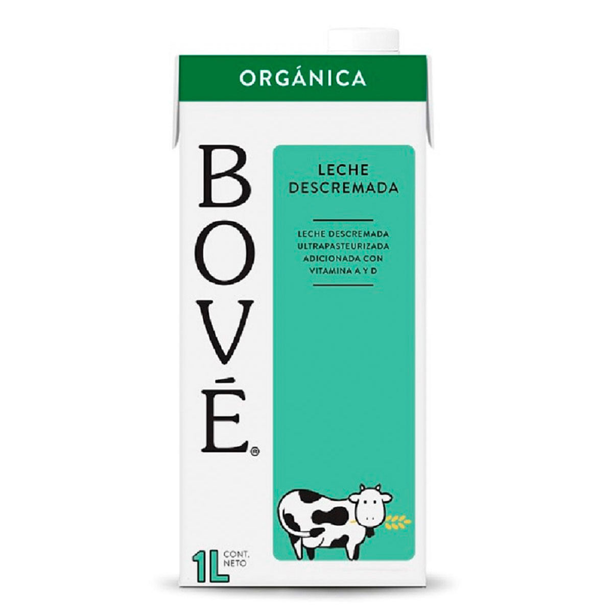 Leche Descremada Organica 1L