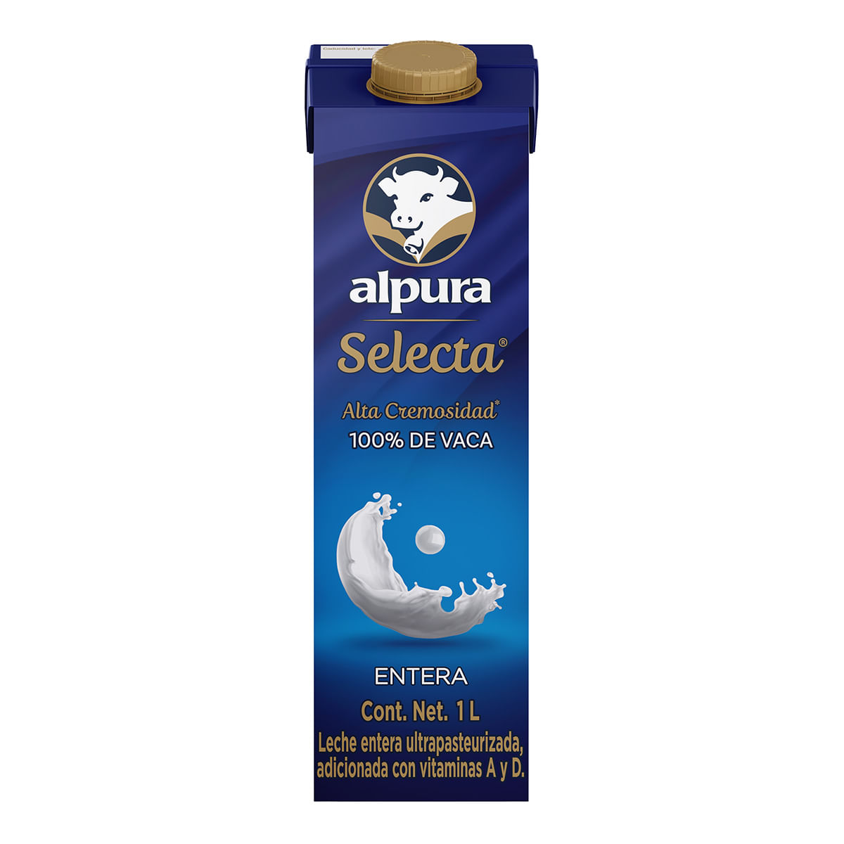 Leche Selecta Entera 1L