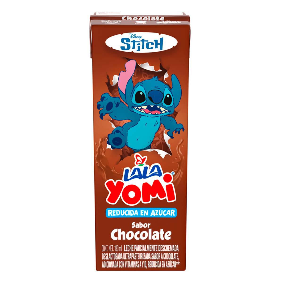 LECHE UHT DESLACTOSADA YOMI CHOCOLATE TETRA BRIK 180 ML